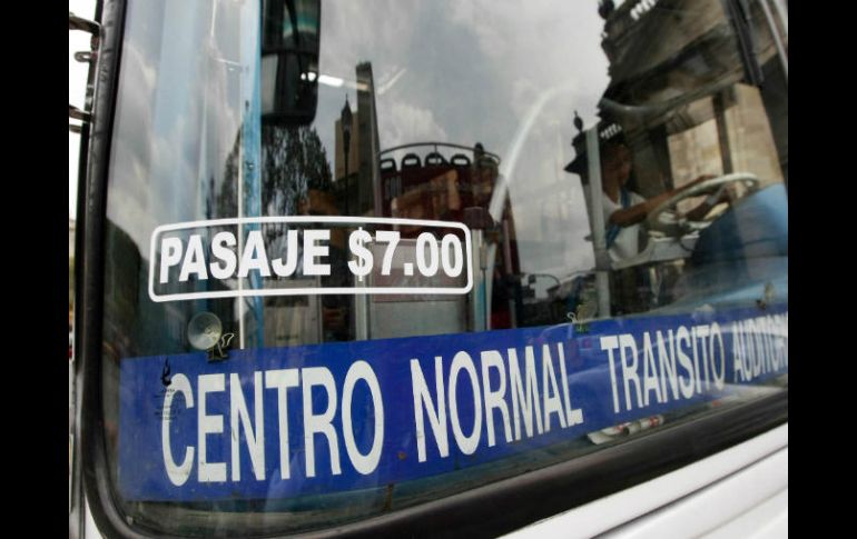 Estas siete rutas se suman a las 119 que en meses anteriores ya fueron autorizadas a cobrar de siete pesos. EL INFORMADOR / ARCHIVO