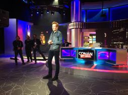 'Conan O’Brien Without Borders: Made in Mexico' se grabó en uno de los estudios de Televisa. FACEBOOK / @teamcoco