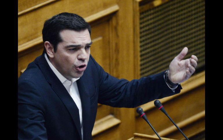 Tsipras describió el acuerdo alcanzado el lunes como un éxito excepcional. AFP / L.Gouliamaki