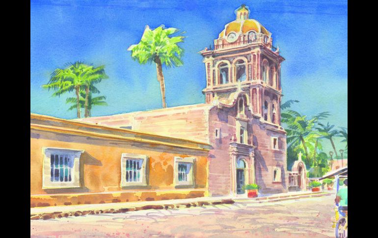 El Centro Histórico de Loreto presume la pequeña pero encantadora Plaza Salvatierra. EL INFORMADOR / J. Monroy