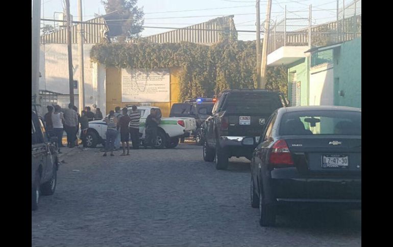 Al arribo de la policía, un hombre de 34 años ya había perdido la vida en Tlajomulco. ESPECIAL /