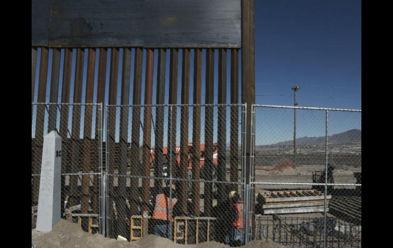 El presidente estadounidense ha convertido la edificación del muro en su mayor promesa desde su campaña electoral. AP / C. Torres