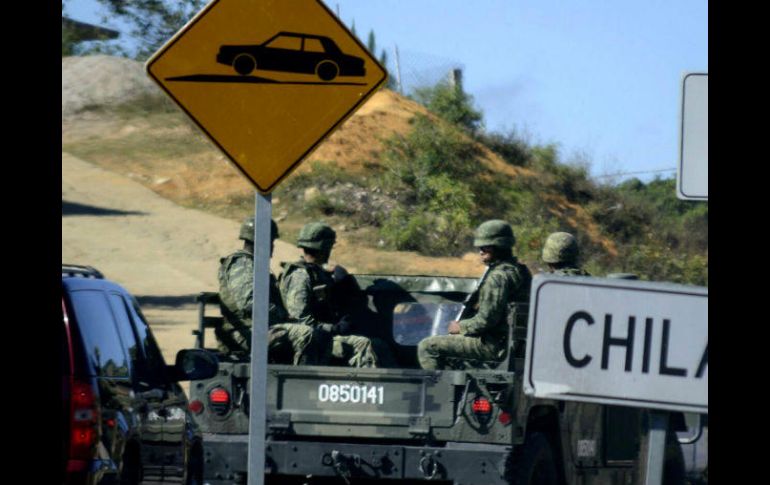 En los últimos días, se incrementa la presencia del Ejército en Chilapa por la ola de violencia generada por grupos criminales. SUN / ARCHIVO