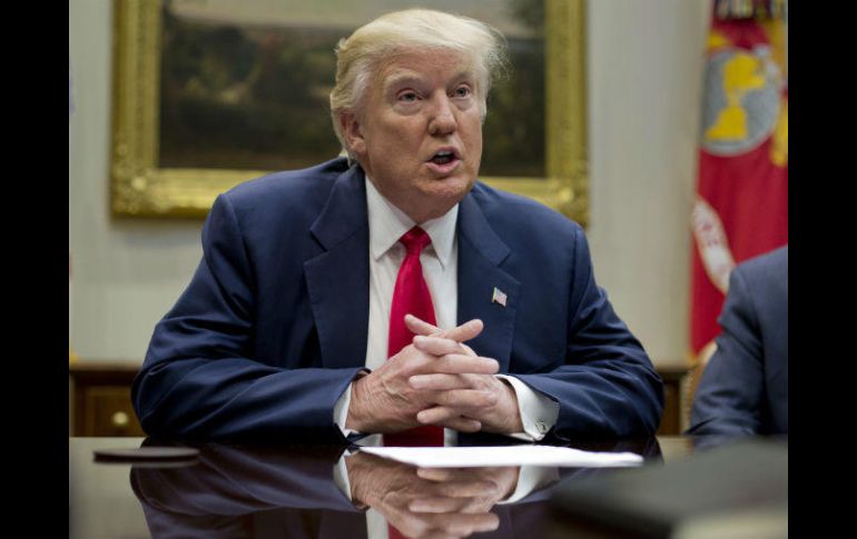 Según la ley, Donald Trump debe avisar al Congreso con 90 días de antelación su intención de revisar un acuerdo comercial previo. AP / P. Martínez