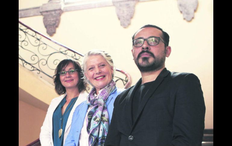 Responsables. Susana Chávez, Myriam Vachez y Juan Vázquez, de izquierda a derecha. EL INFORMADOR / A. Camacho