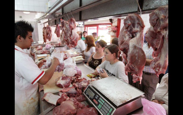 La carne de cerdo es la que más ha ampliado su volumen de producción. EL INFORMADOR / ARCHIVO