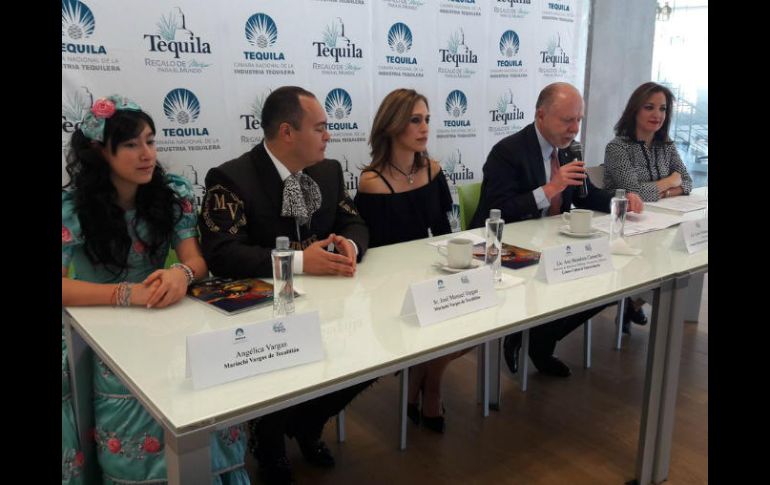 Este jueves ofrecieron una rueda de prensa para dar detalles sobre el Festival del Tequila. TWITTER / @camaratequilera