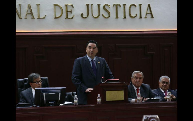 Ricardo Suro, presidente del STJE: 'El salario de los magistrados es devengado, no es un despilfarro, no es inmerecido'. EL INFORMADOR / ARCHIVO