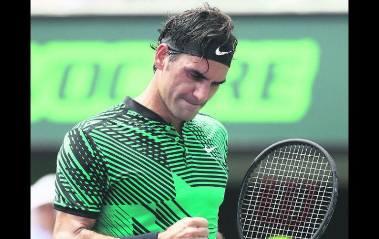 En ascenso. El suizo Roger Federer inició el año en el puesto 17 de la clasificación mundial de la ATP. AFP / J. Finney