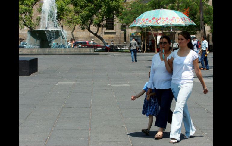 El ambiente cálido predominará en la mayor parte de México. EL INFORMADOR / ARCHIVO
