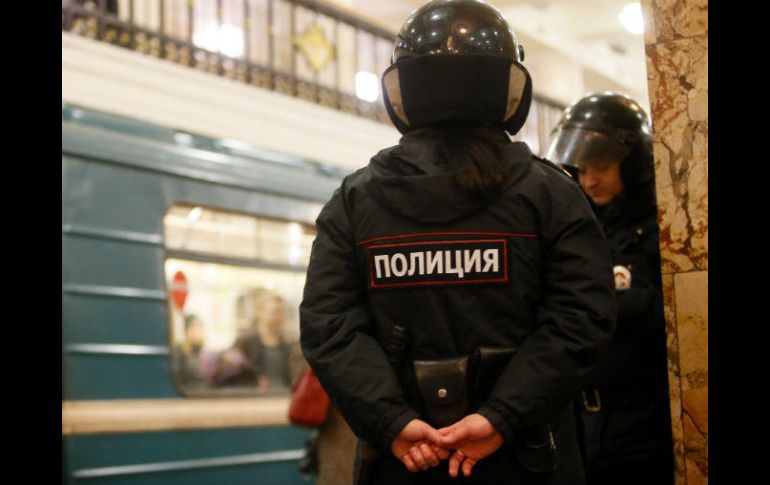 Los hechos se producen cuatro días después del atentado terrorista en el metro de San Petersburgo. ESPECIAL / XINHUA