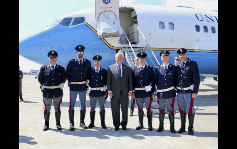 Tillerson viaja a Rusia varios días después de un ataque químico en Siria y un ataque de EU a una base militar siria. EFE / Departamento de Estado de EU