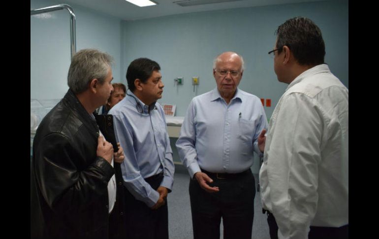 Durante su visita de trabajo, Narro Robles también conoció los avances de las actividades del CRUM. ESPECIAL /