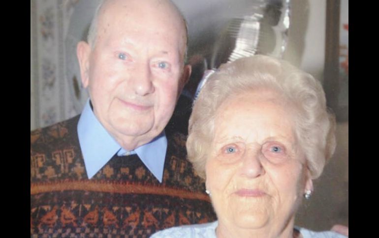 Joyce y Frank Dodd, de 97 y 96 años, fallecieron el 8 de abril. ESPECIAL / www.kentonline.co.uk