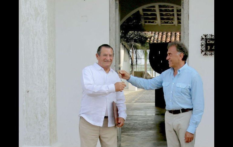 Se analiza la posibilidad de que en la vivienda sean exhibidas las obras de arte que han logrado quitar al ex gobernador de Veracruz. TWITTER / @YoconYunes