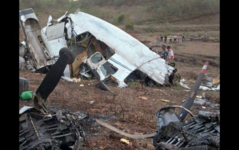 La avioneta se desplomó en la zona serrana del municipio de Mariano Escobedo. AFP / ARCHIVO