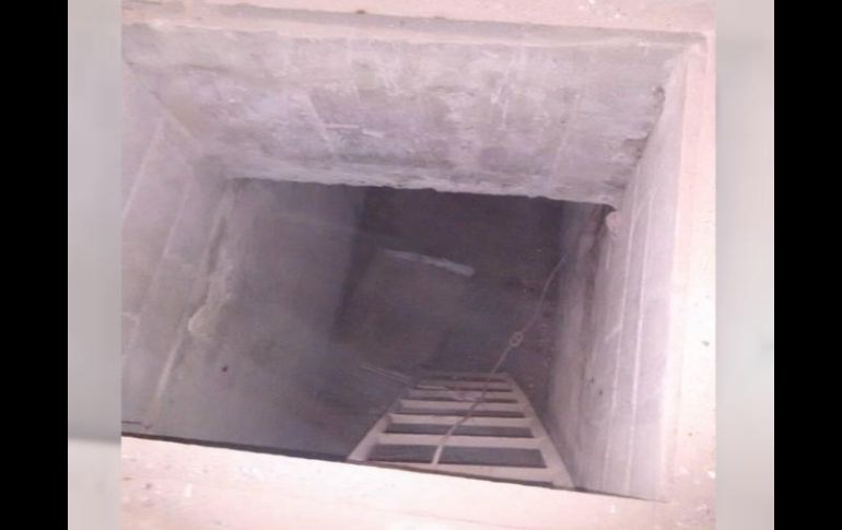 El túnel fue descubierto gracias al movimiento inusual de remoción de tierra en las inemdiaciones del reclusorio. TWITTER / @VoceriaSegTAM