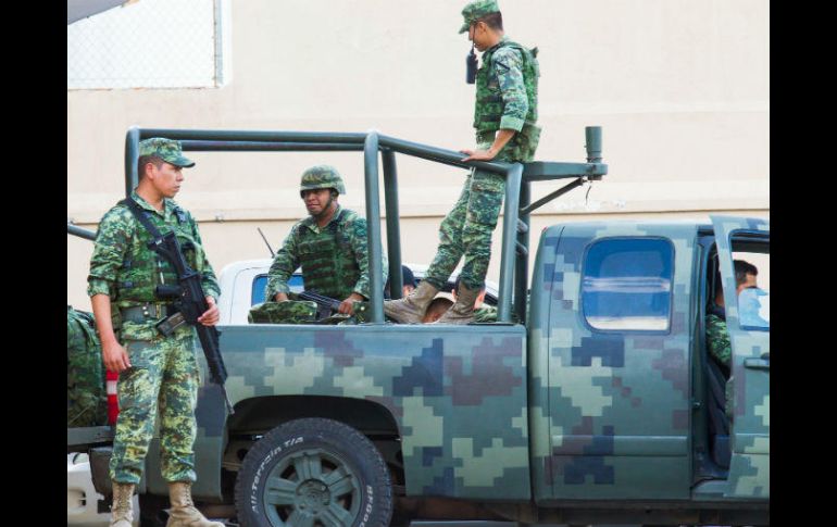 En ninguno de los aseguramientos por los soldados hubo detenidos. EL INFORMADOR / ARCHIVO