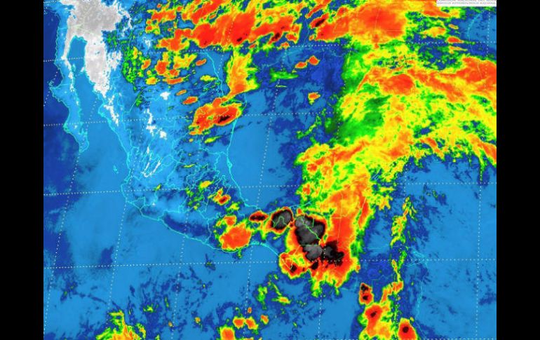 Las lluvias muy fuertes caerán en puntos de Oaxaca, Puebla, Guerrero, QR, Veracruz y Yucatán. TWITTER / @conagua_clima