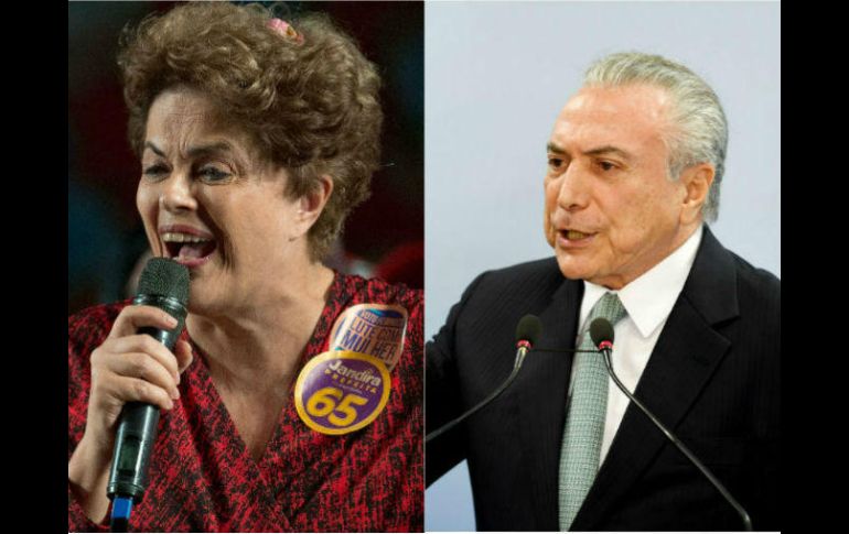 Los abogados acusadores afirman que la campaña de Rousseff y Temer constituyó un innegable abuso de poder económico y político. ESPECIAL /