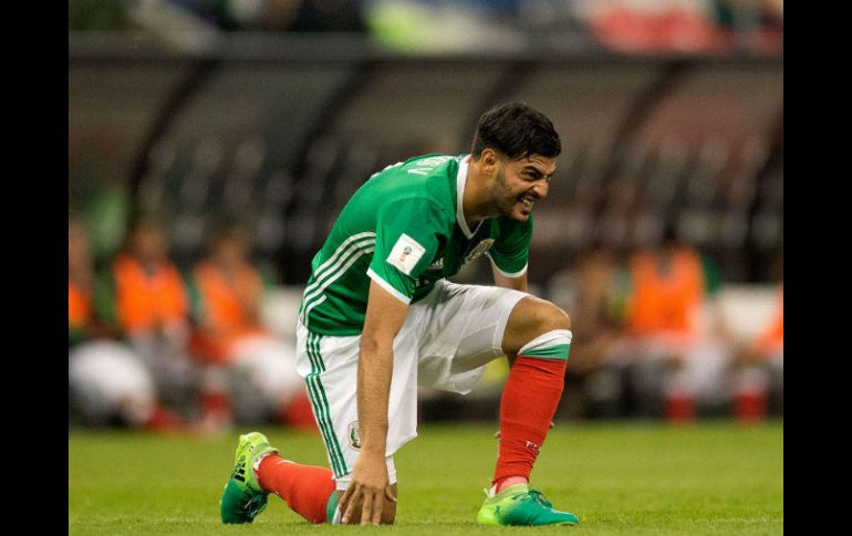 Carlos Vela anotó el gol que significó la igualada para México. MEXSPORT / J. Ramírez