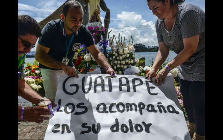 Se decretaron tres días de luto por la tragedia en la represa. AFP / J. Sarmiento