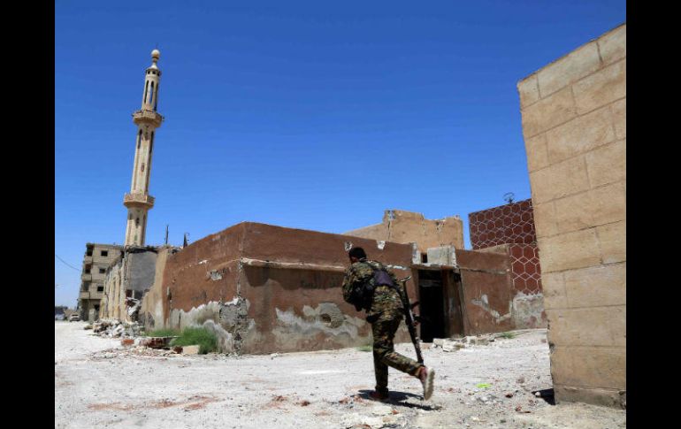 La ciudad de Al Raqa está considerada la 'capital' del califato de los extremistas. AFP / D. Souleiman