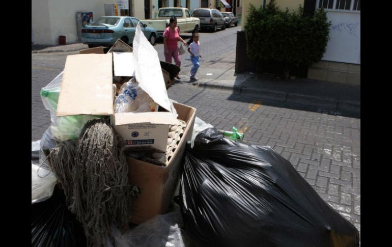 Fueron martes y miércoles los días en que dichos trabajadores dejaron de recolectar la basura del municipio. EL INFORMADOR / ARCHIVO