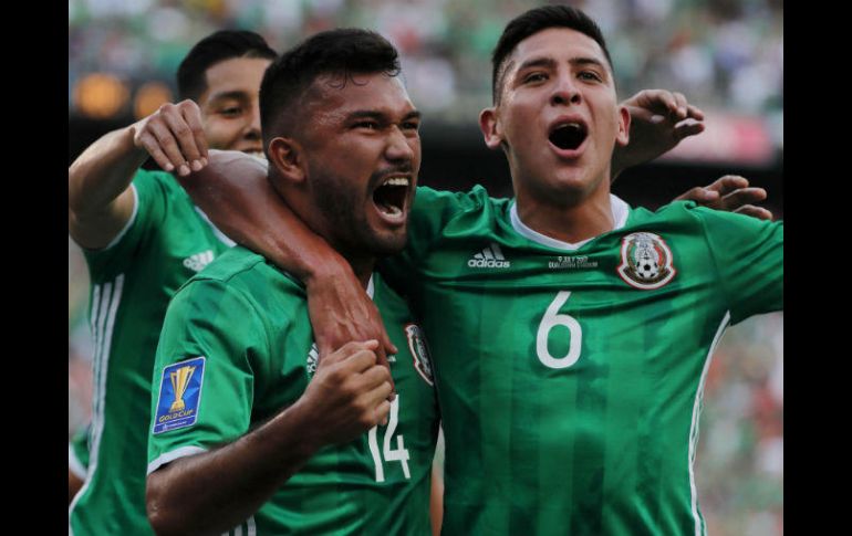 Así, México inició sumando tres puntos su aventura en el certamen de Concacaf. EFE / J. Méndez