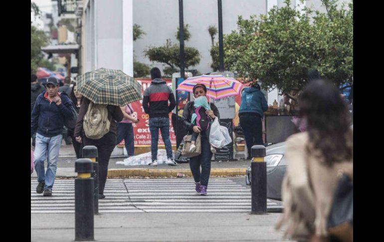 Diversas entidades del territorio nacional presentarán lluvias de variada intensidad. EL INFORMADOR / ARCHIVO