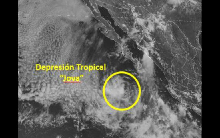 Jova es el décimo ciclón tropical de esta temporada en el Pacífico. TWITTER / conagua_clima