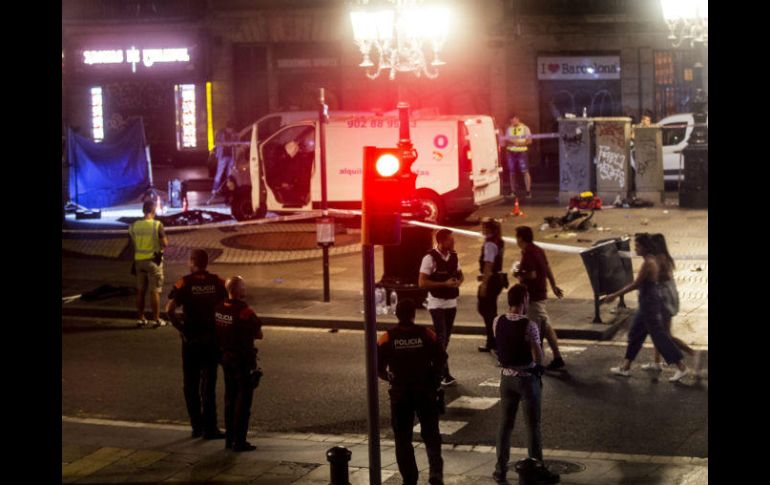 La semana pasada una furgoneta arrolló a cientos de personas en Las Ramblas, Barcelona. EFE / ARCHIVO