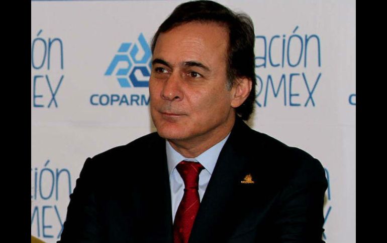 Juan Pablo Castañón, presidente del CCE, se disculpó aduciendo la dificultad de la negociación. NTX / ARCHIVO