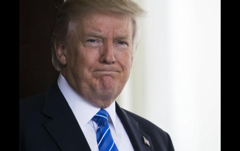 ''Esas sanciones son nada comparado con lo que finalmente tendrá que pasar'', dijo Trump. EFE / S. Thew
