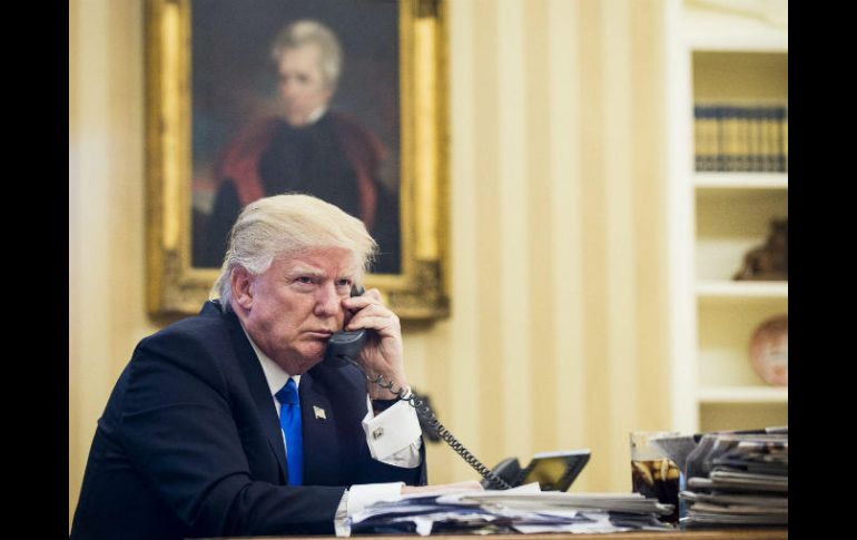 La llamada de Trump estaba programada para el martes, según había infomado la Casa Blanca con anterioridad. EFE / ARCHIVO
