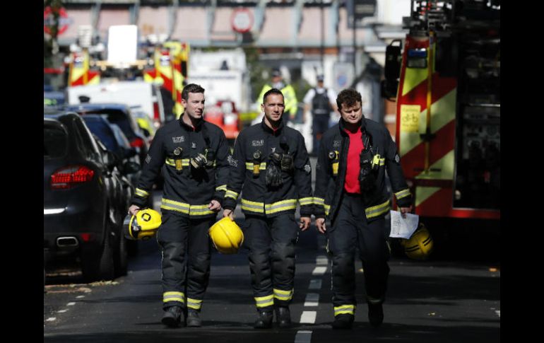 La policía dice que fue un ataque terrorista, el quinto en Gran Bretaña en lo que va del año. AFP / A. Dennis
