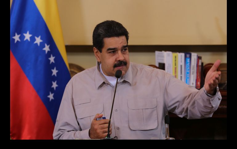 Nicolás Maduro acusó al jefe del Congreso, Julio Borges, de solicitar las medidas restrictivas por parte de EU.