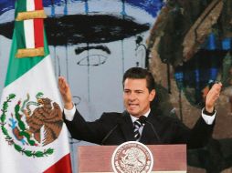 Enrique Peña Nieto buscó blindar a su partido frente a los casos de corrupción que se apilaban en la sede del tricolor al decir que eran simples “manzanas podridas”. NTX