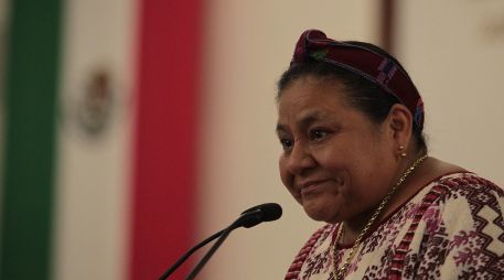 Menchú instó a los dirigentes políticos e indígenas a que hagan el esfuerzo de apegarse a las enseñanzas de los ancestros. EL INFORMADOR/ ARCHIVO