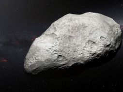 El asteroide mide unos 300 kilómetros de diámetro y está situado a unos cuatro mil millones de kilómetros de la Tierra. EFE / ESO