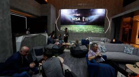 Visa afirma que aumentó el pago digital en el Mundial. AP/R. Blackwell