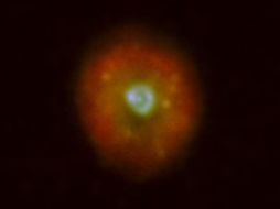 HuBi1 aparenta ser una nebulosa planetaria típica, con una envoltura de gas difusa exterior y un cascarón central brillante, pero esta investigación ha revelado sus peculiaridades. ESPECIAL / csic.es