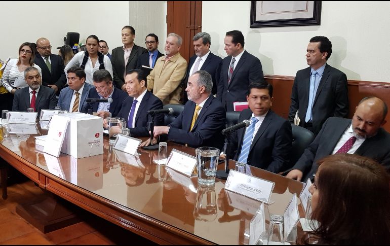 El secretario general, Roberto López Lara, insistió en que la propuesta se elaboró en colaboración con el equipo del gobernador electo. EL INFORMADOR / ARCHIVO