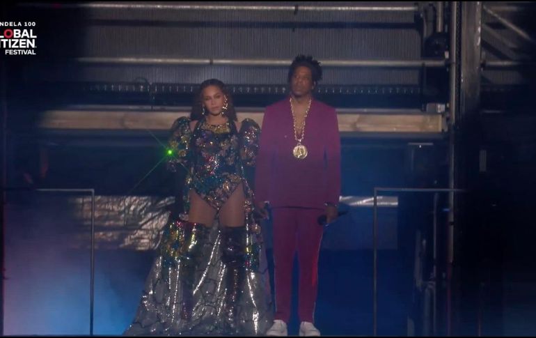 Beyoncé y Jay Z interpretaron On the run y 