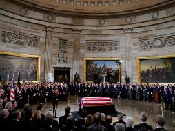 Los restos de George H.W. Bush descansarán junto 