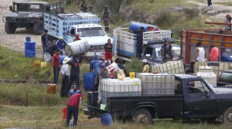 El ataque ocurre en las inmediaciones de la Central de Abasto de Huixcolotla, una región caracterizada por la venta ilegal de combustible. EFE / ARCHIVO