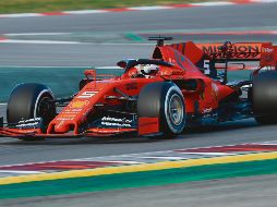 Sebastian Vettel, tras rodar 169 vueltas con el SF90 de Ferrari, calificó de perfecta para el equipo la primera sesión de pretemporada del Gran Circo. AFP / L. Gene