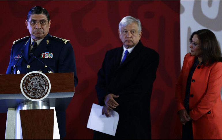 Sandoval González declaró que el Ejército seguirá siendo leal a sus principios y valores. NTX/ARCHIVO