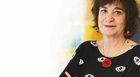 Rosa Montero. La escritora española, en su visita a México. EFE