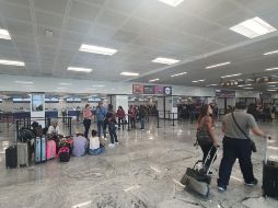 A pesar de que el tablero de llegadas nacionales está lleno de retrasos, el Grupo Aeroportuario informó que el servicio ya está regularizado. EL INFORMADOR / P. López